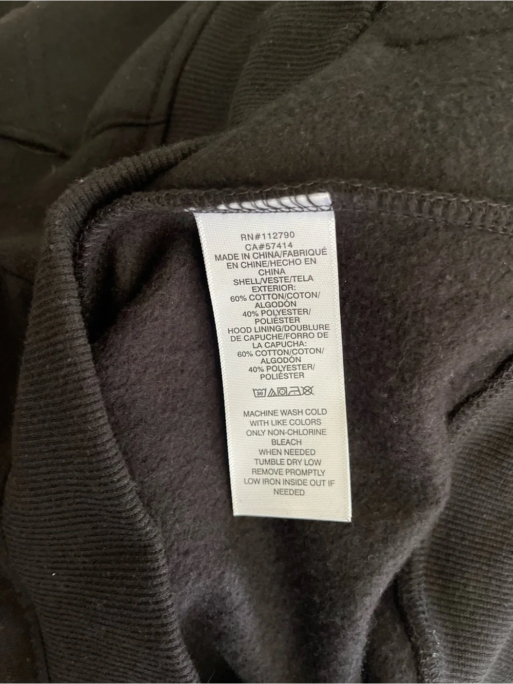 True Religion Buddha Seal Zip Hoodie Black